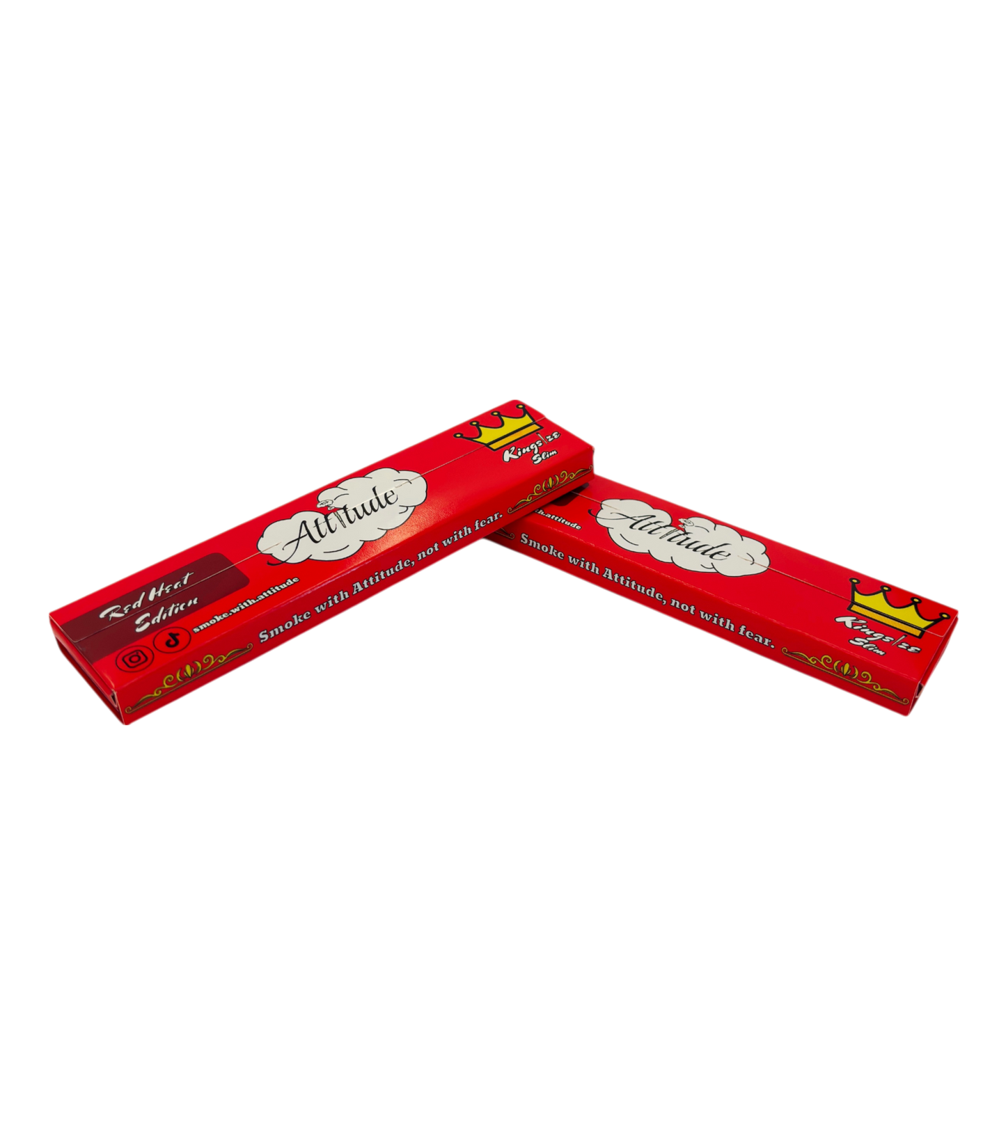 Display-Box 32x Longpapes mit Tips - Red Heart Edition