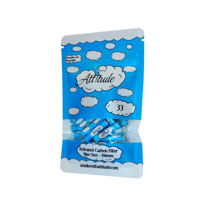 33er Packung Aktivkohle Filter ⌀6mm