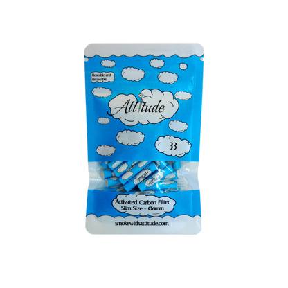 33er Packung Aktivkohle Filter ⌀6mm