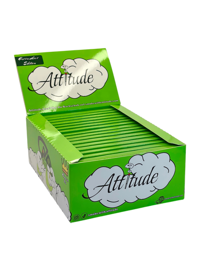 Display-Box 32x Longpapes mit Tips - Green Love Edition
