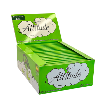 Display-Box 32x Longpapes mit Tips - Green Love Edition